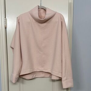 Stylus Peach Cowl neck Top